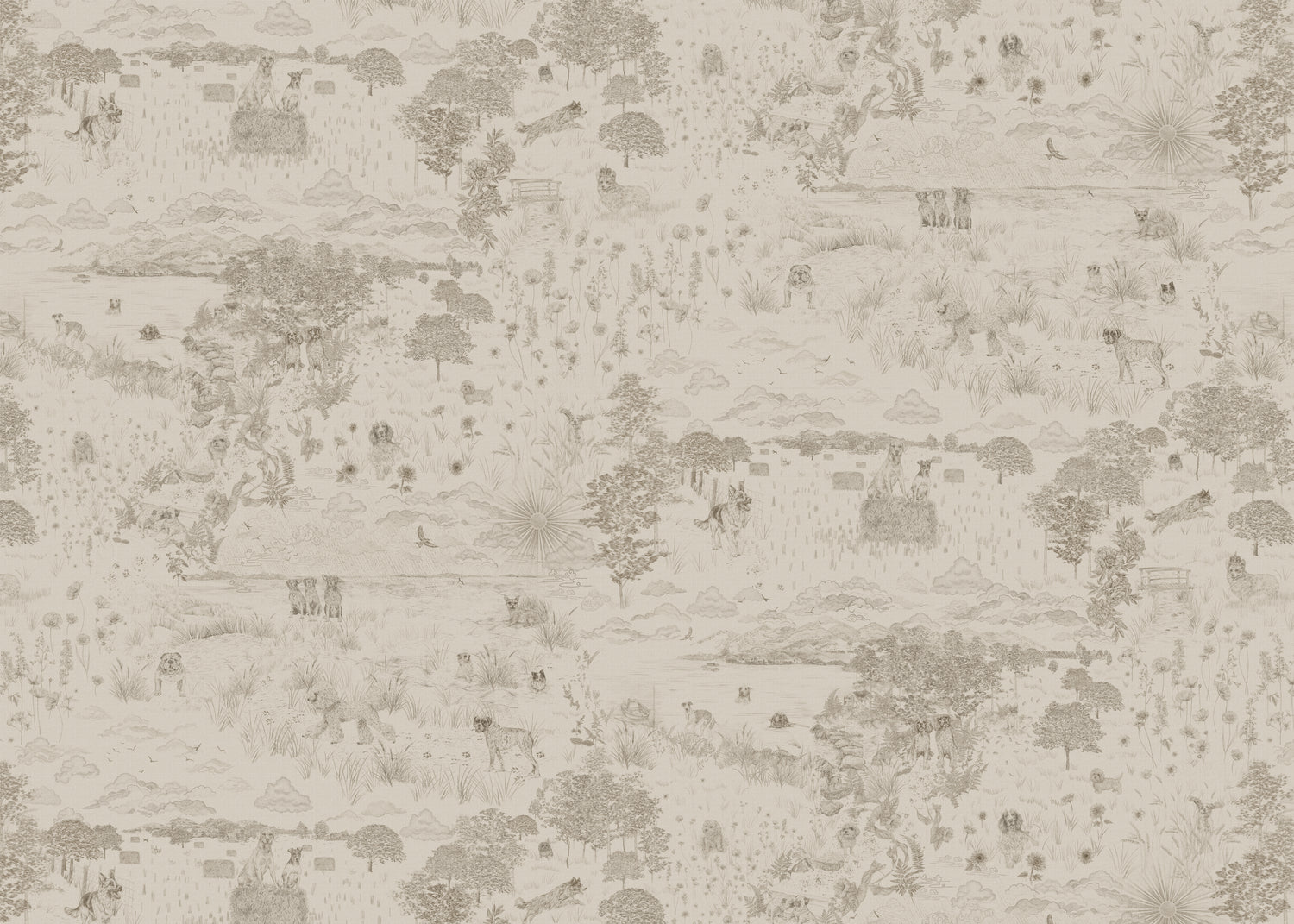 DOG TALES Egyptian Cotton