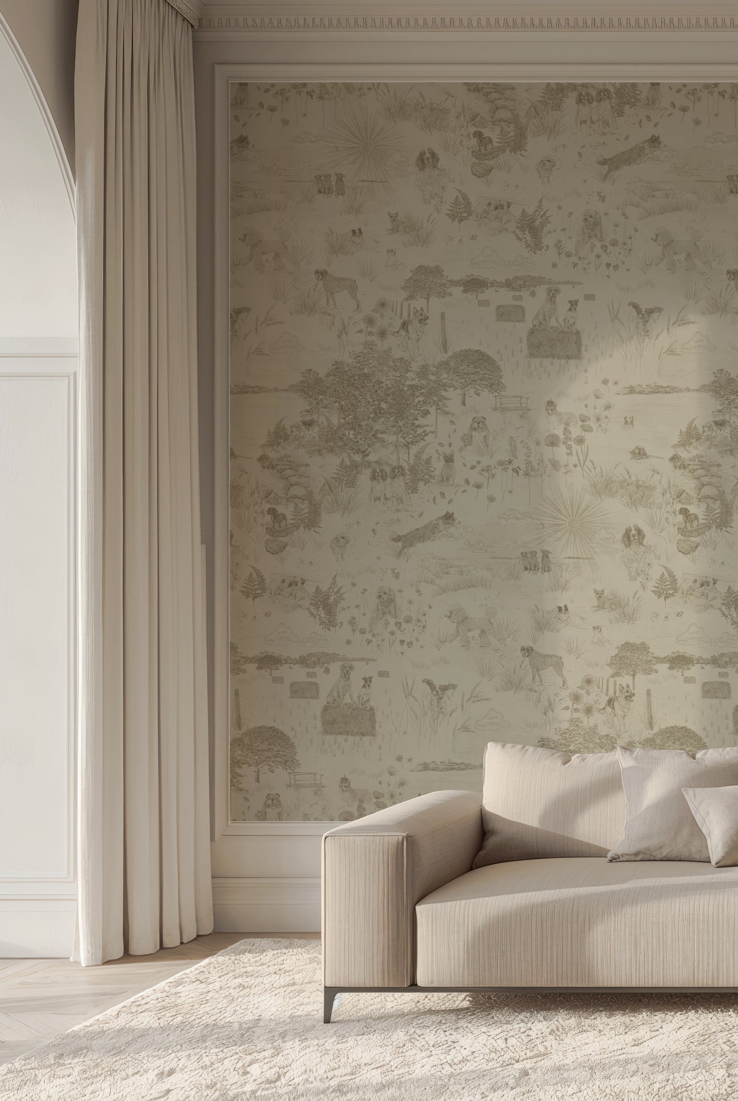 DOG TALES Egyptian Cotton